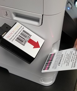 Print Station barcode example 2